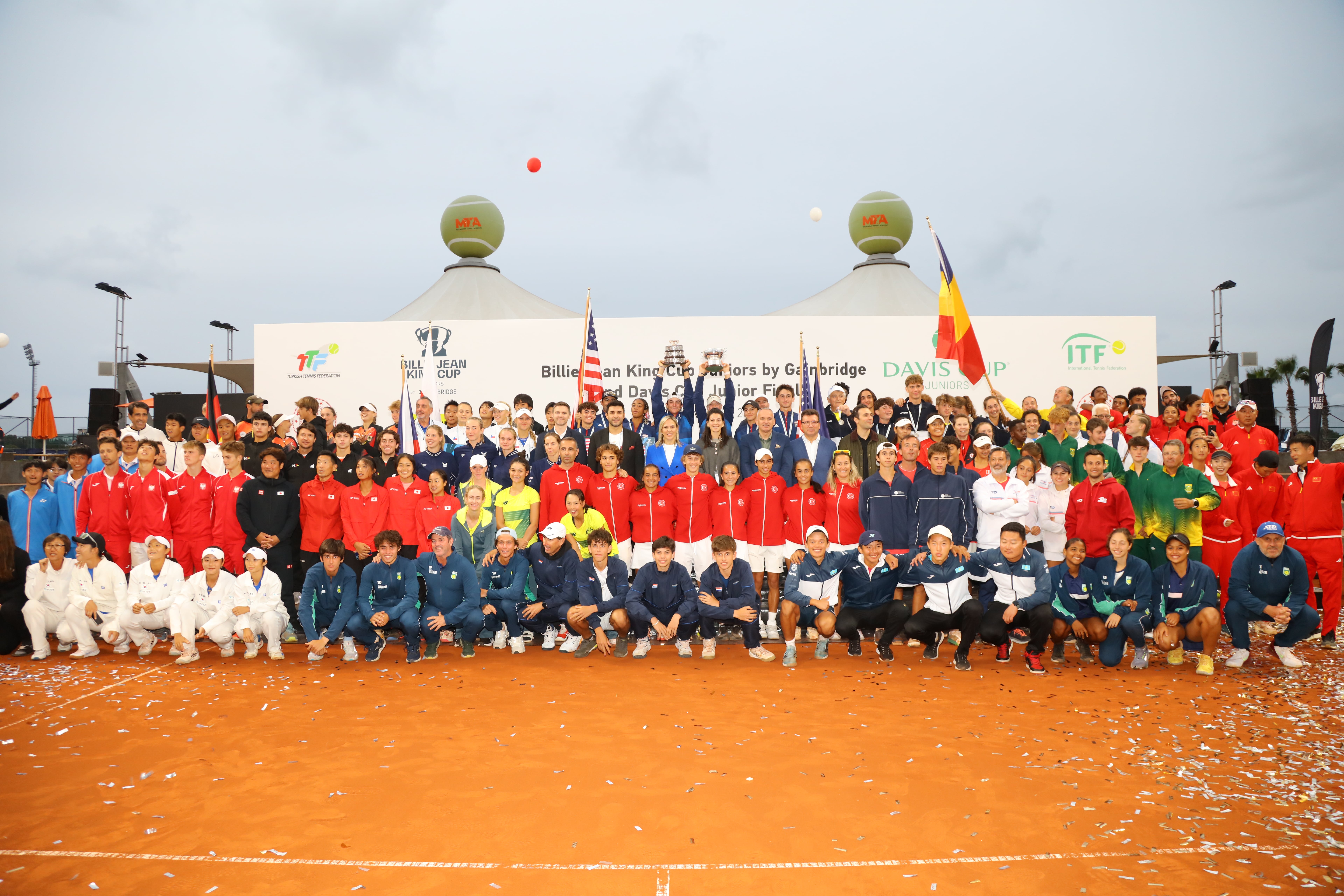 2024 BJK Cup Junior ve Davis Cup Junior Finalleri’nde Kupalar Sahiplerini Buldu