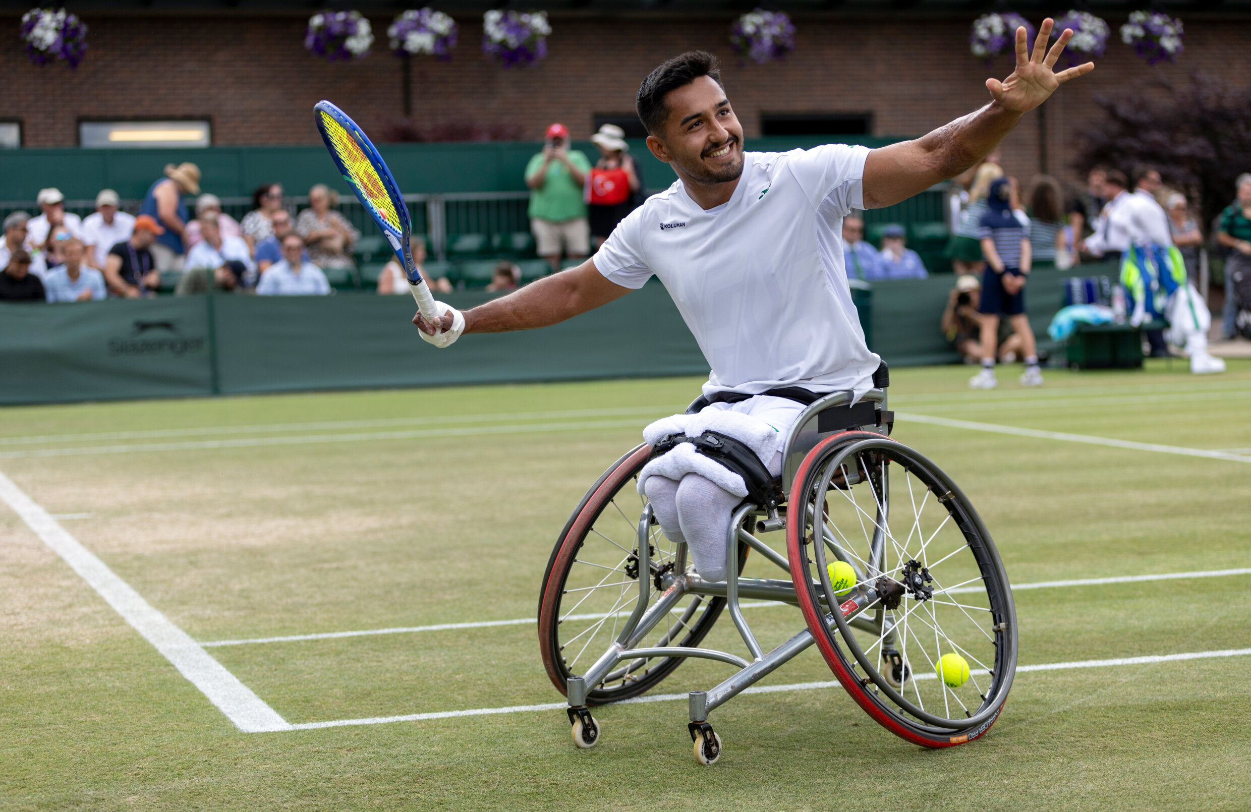 Ahmet Kaplan Wimbledon’da Yarı Finalde
