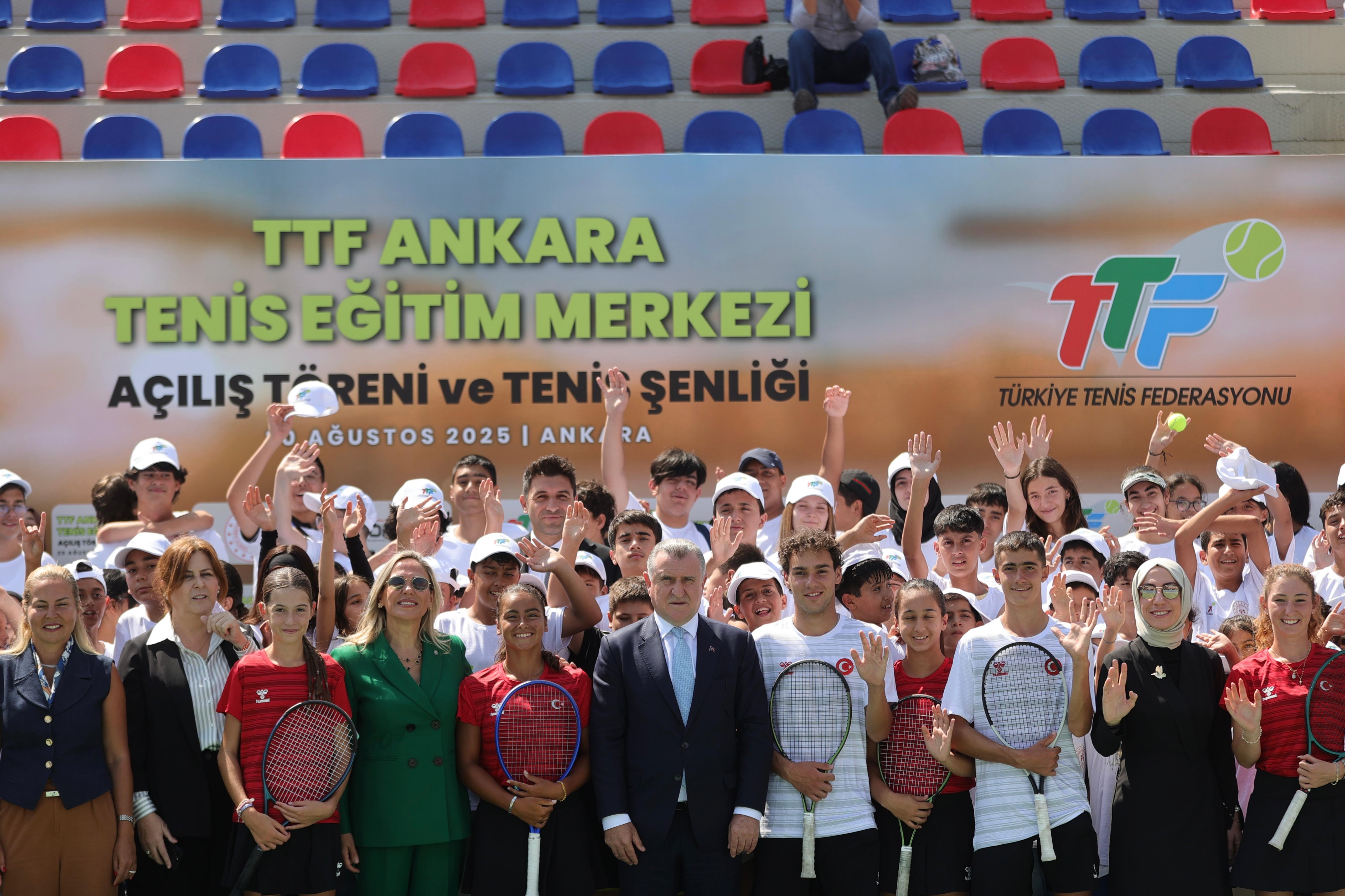 TTF Ankara Tennis Training Center Opens with Tennis Festival
