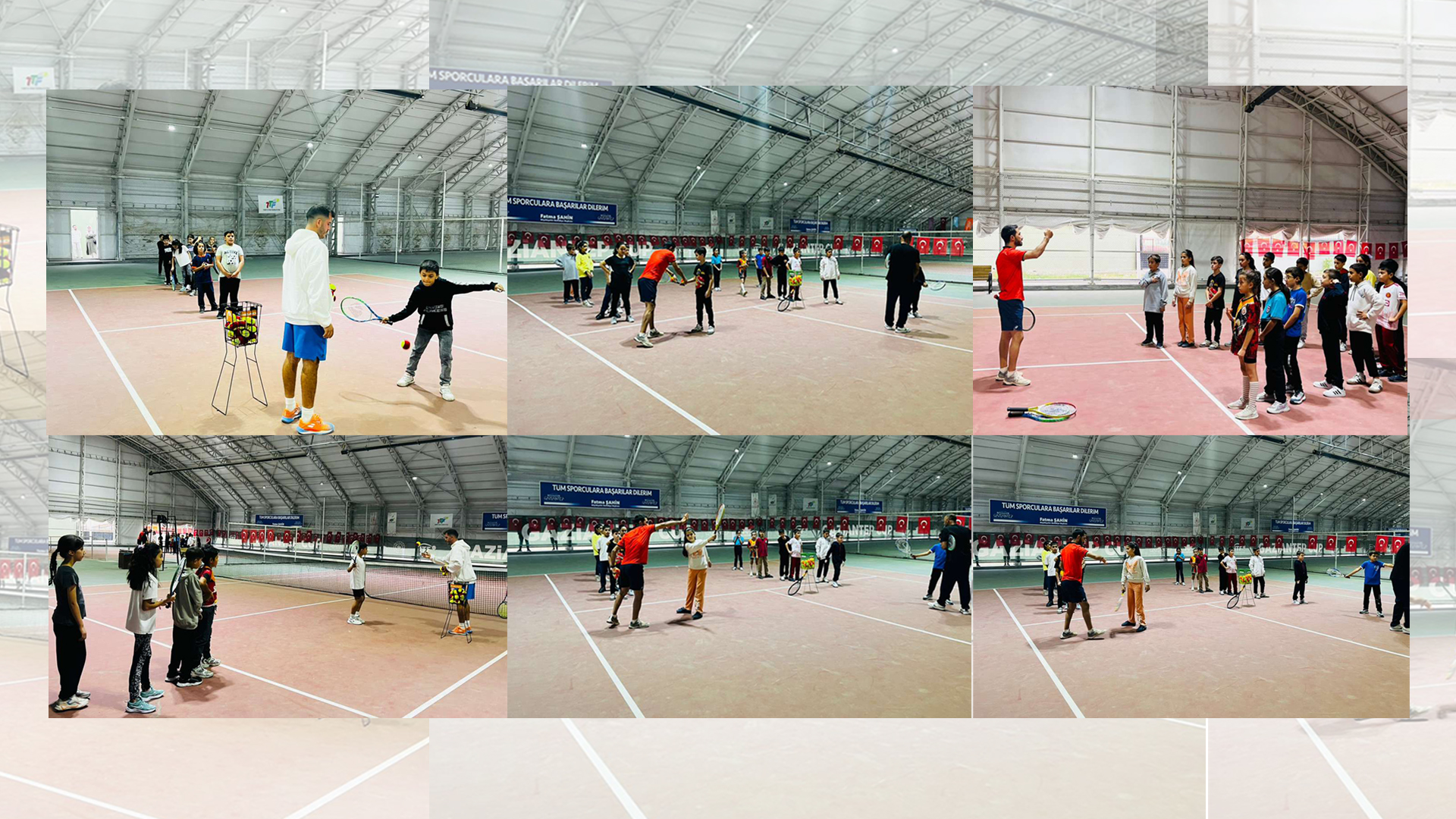 Tennis Training Begins in Gaziantep as Part of the Sports Talent Scouting and Orientation Program