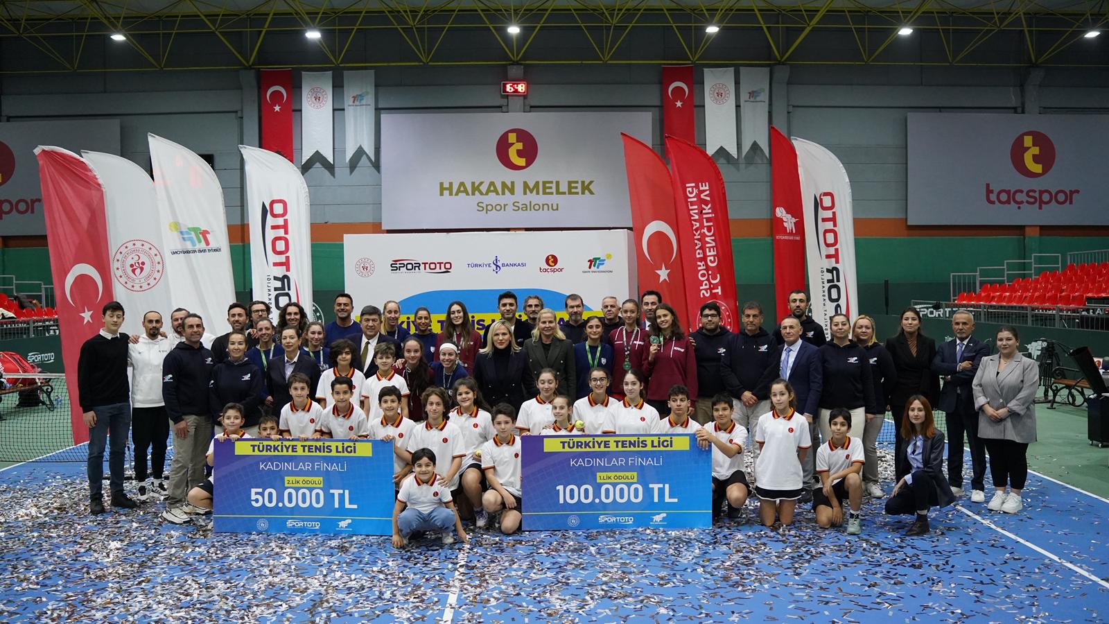 Türkiye Tenis Ligi Finalleri’nde Kupalar Sahiplerini Buldu