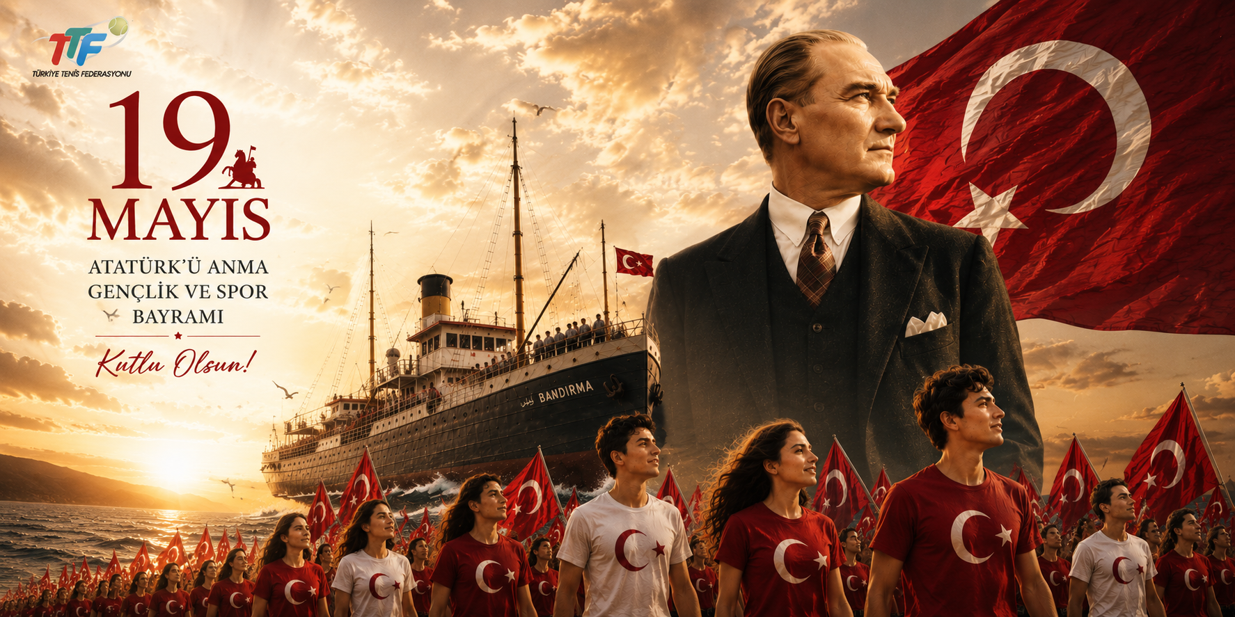19 Mayıs Atatürk’ü Anma Gençlik ve Spor Bayramı Kutlu Olsun