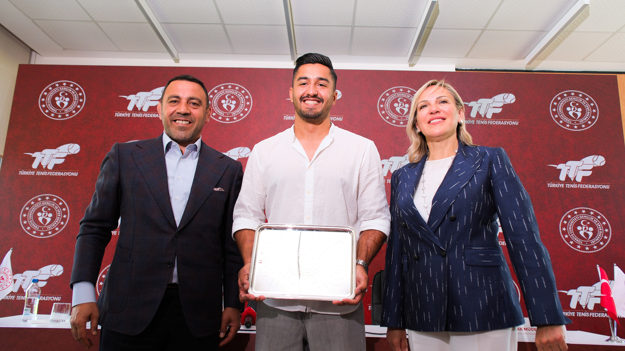 Roland Garros Finalisti Ahmet Kaplan Basın Mensuplarıyla Bir Araya Geldi