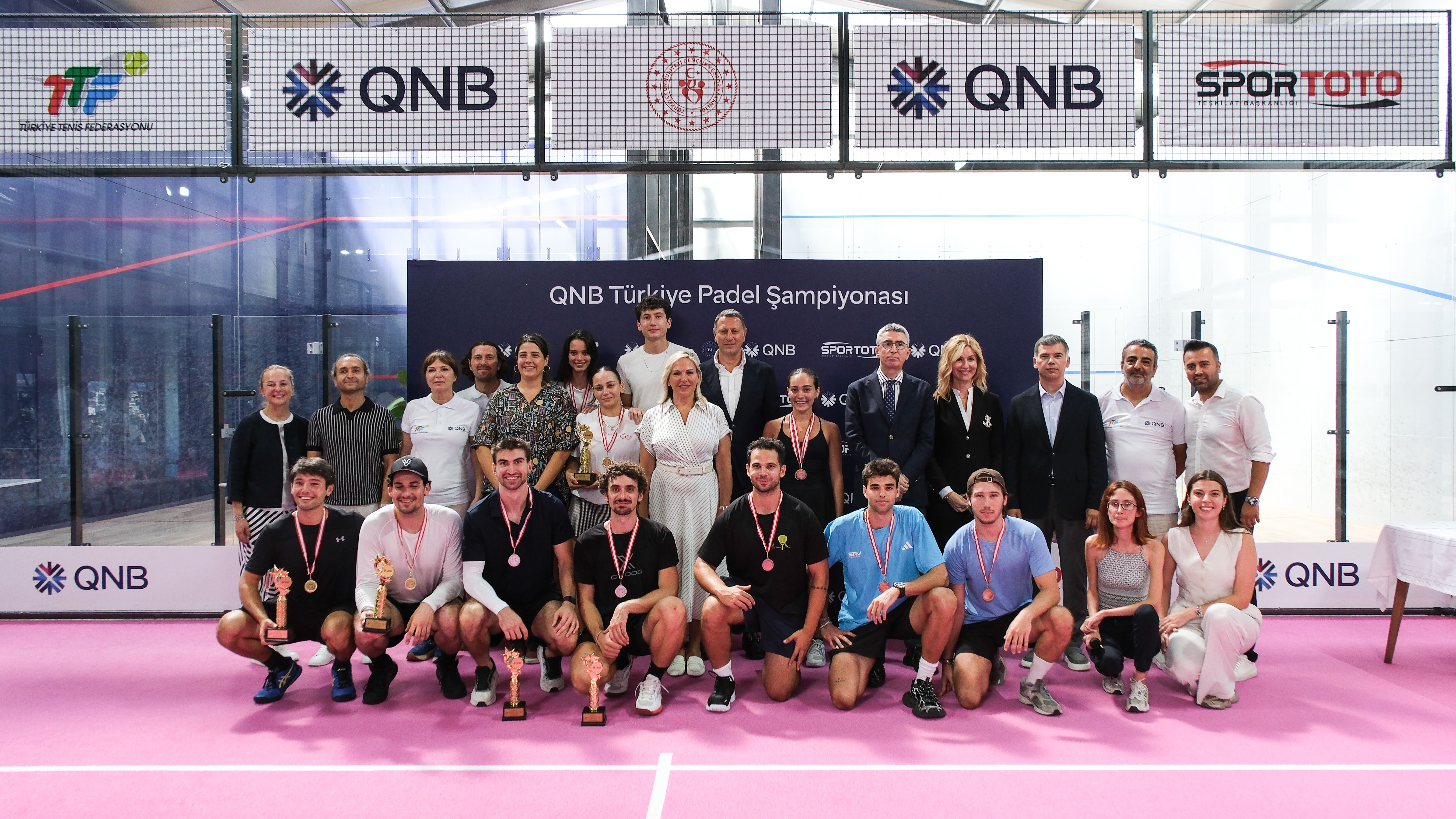 QNB Türkiye Padel Şampiyonası’nda Kazananlar Belli Oldu