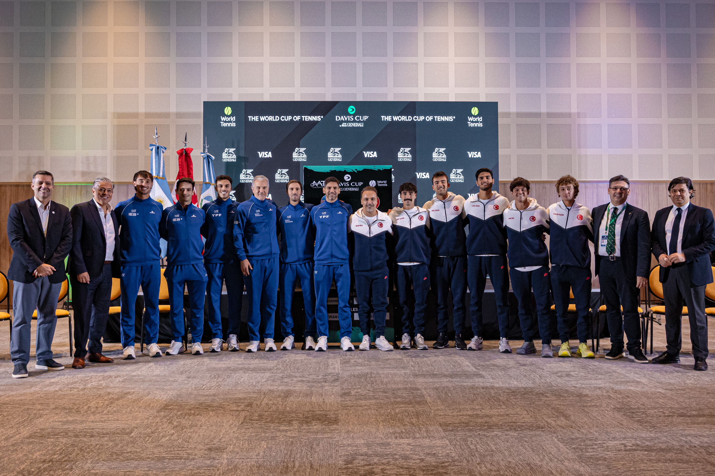 Davis Cup Türkiye-Arjantin Eşleşmesinin Kuraları Çekildi