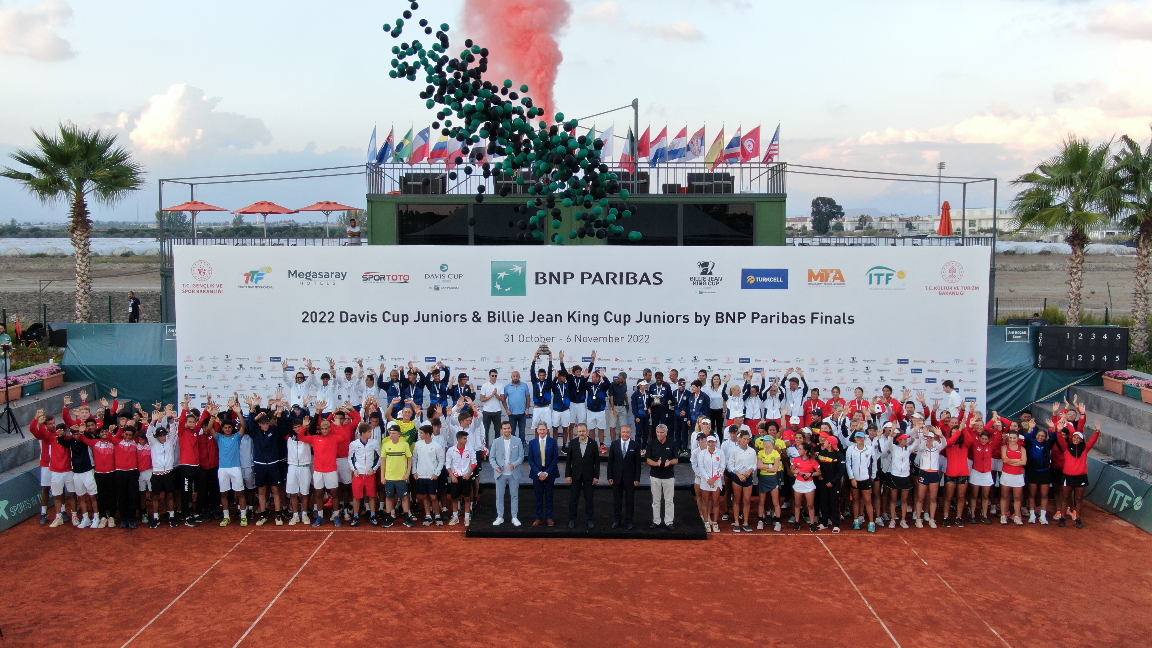 Davis Cup Juniors-Billie Jean King Cup Juniors Finallerinde Kupalar Sahiplerini Buldu