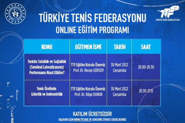 TTF Online Eğitim Programı