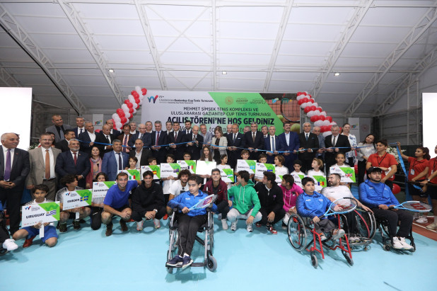 Uluslararası Tenis Turnuvası Gaziantep Cup Başladı