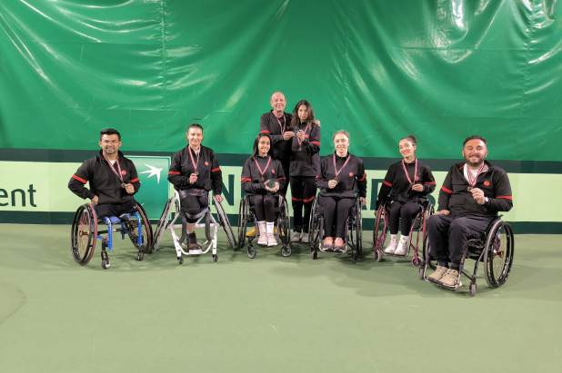 BNP Paribas World Team Cup Wheelchair Tennis Avrupa Elemelerinde Quad Milli Takımımız ve Tekerlekli Sandalye A Milli Kadın Takımız Üçüncü Oldu