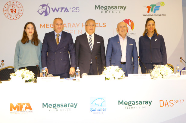 Megasaray Hotels Open’ın Basın Toplantısı Gerçekleşti